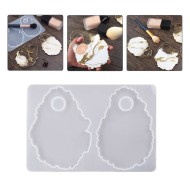 Epoksi Makyaj Paleti Dalgalı Silikon Kalıbı EM268