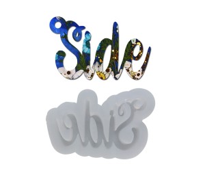 Epoksi Antalya Side Hatıra Anahtarlık Silikon Kalıbı EM279