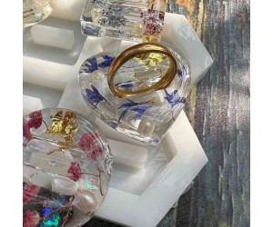 Epoksi Nişan Söz Yüzüklük Silikon Kalıbı EM282 Epoksi Nişan Söz Yüzüklük Silikon Kalıbı EM282