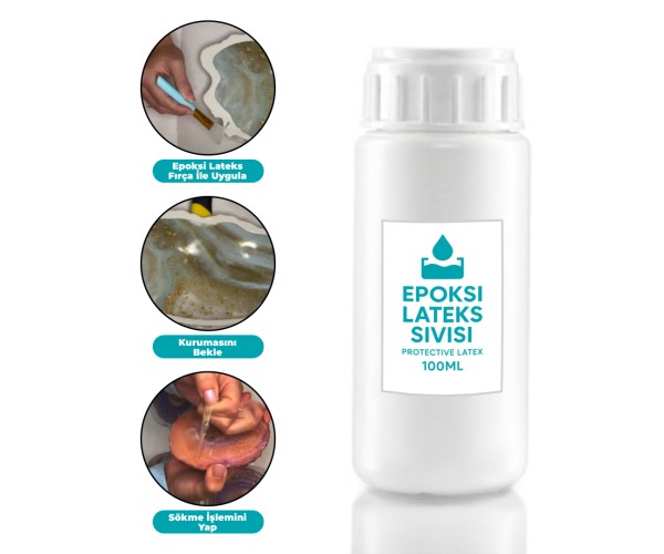Epoksi Lateks Katman Koruyucu Lateks Sıvısı - 100ML