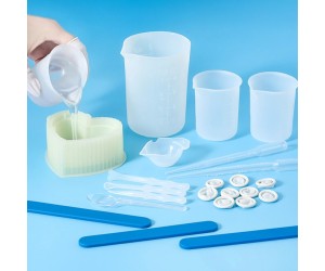 Epoksi Silikon Döküm Karıştırma Kabı Beaker 250ml Epoksi Silikon Döküm Karıştırma Kabı Beaker 250ml