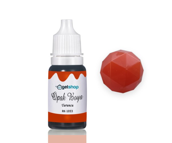 Epoksi Opak Pigment Boya Turuncu - 15ml