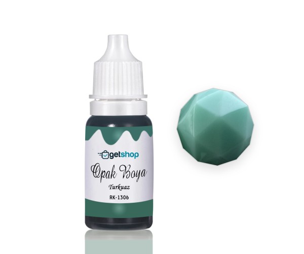 Epoksi Opak Pigment Boya Turkuaz - 15ml
