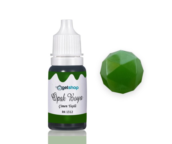 Epoksi Opak Pigment Boya Çimen Yeşili - 15ml