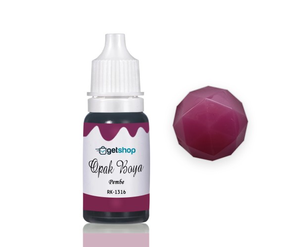Epoksi Opak Pigment Boya Pembe - 15ml