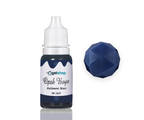 Epoksi Opak Pigment Boya Parlament Mavi - 15ml
