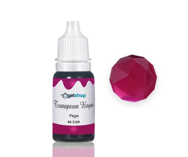 Epoksi Transparan Boya Pigment Fuşya - 15ml Epoksi Transparan Boya Pigment Fuşya - 15ml